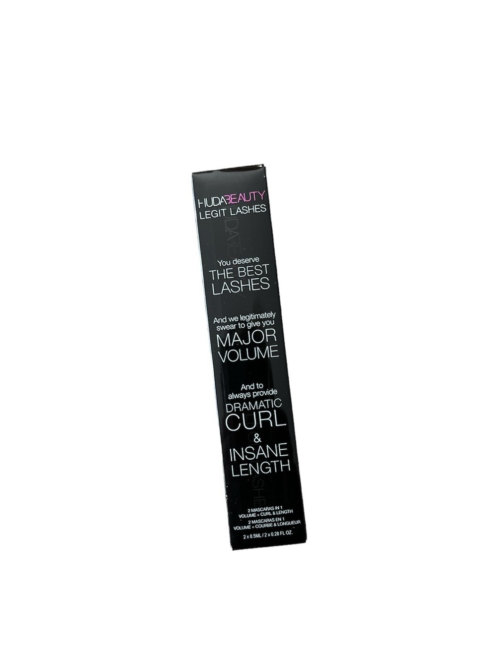 HUDA BEAUTY Legit Lashes Mascara Duo